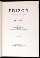 Karriérek sorozat 3 kötete, Balla Ignác: Edison. Budapest, 1912. Cholnoky Jenő: Nagy Tudósok; Amerik...