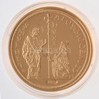 DN "Történelmi aranypénzek - IV. Alvise Giovanni Mocenigo 50 zecchini, 1763-1778" aranyozo...