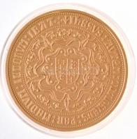 DN "Történelmi aranypénzek - VIII. Henrik sovereign, 1526-1544" aranyozott Cu-Ni utánveret...