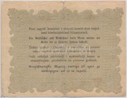 1848. 10Ft "Kossuth Bankó" T:III- szakadás 
Adamo G111