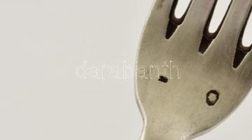 Ezüst (Ag.) villák (3×2db), jelzett, h:16,5-21 cm nettó: 290 g