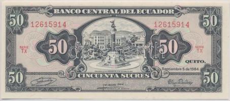 Ecuador 1984. 50S T:I Ecuador 1984. 50 Sucres C:UNC