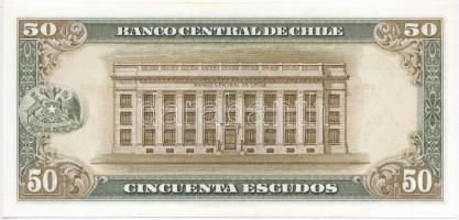 Chile 1962-1975. 50E T:I
Chile 1962-1975. 50 Escudos C:UNC
Krause 140.b