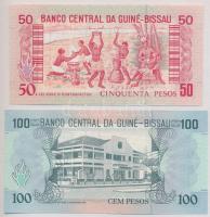 Guinea-Bissau 1990. 50P + 100P T:I,I-
Guinea Bissau 1990. 50 Pesos + 100 Pesos C:UNC,AU