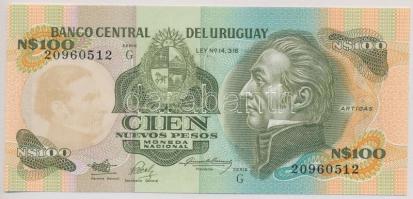 Uruguay 1975. 100P T:I Uruguay 1975. 100 Pesos C:UNC