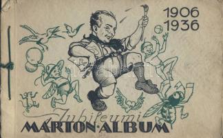 Márton Jubileumi album 1936 cserkész grafikákkal