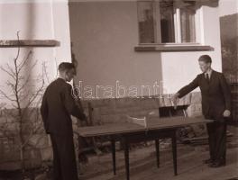 35 db régi fotónegatív, 6x4 cm