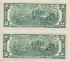 Amerikai Egyesült Államok 2004-2006. 2$  "Anna Escobedo Cabral - John William Snow" (2x) s...