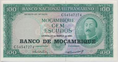 Mozambik 1961. 100E T:II Mozambique 1961. 100 Escudos C:XF