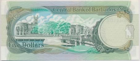 Barbados 2007. 5$ T:I 
Barbados 2007. 5 Dollars C:UNC
Krause 61