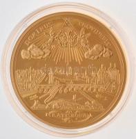 DN "Történelmi aranypénzek - I. Ferenc 8 Dukát 1745-1765" aranyozott Cu-Ni utánveret "...
