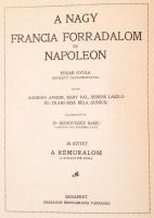 A nagy francia forradalom és Napoleon. Szerk.: Dr. Borovszky Samu. II-III. kötet. II. kötet: Seress ...