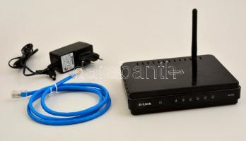 D-Link DIR-600 Wireless N 150 router. 150 Mbps Wifi sebesség. 1 10/100Base-TX WAN port, 4 10/100Base-TX LAN port, 1 lecsatolható WLAN antenna, Stateful Packet Inspection (SPI), Beépített NAT tűzfal, Tartalomszűrés URL blokkolással és időzítéssel, Denial of Service (DoS) védelem, Multiple IPSEc/PPTP pass-through VPN sessions, MAC-cím szűrés, 802.1X RADIUS támogatás, Bővebben: https://eu.dlink.com/hu/hu/products/dir-600-wireless-n-150-home-router
