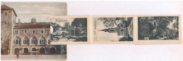 Tata-Tóváros, vár leporellocard (EK)