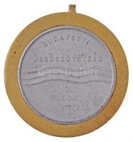 1965. Budapesti Úszószövetség - I. BP. I. O. IFJ. 1965 fém vízilabdázó díjérem füllel (51mm) T:2