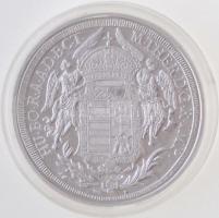 1767. Tallér ezüstözött replikája "Mária Terézia", "COPY" beütéssel (40mm) T:PP