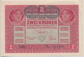 1917. 2K "Deutschösterreich" felülbélyegzéssel T:I-