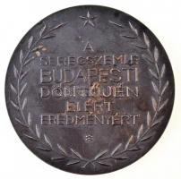 1956. "Kilián György seregszemle / A seregszemle budapesti döntőjén elért eredményért" fém...