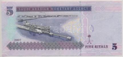 Szaúd-Arábia 2007. 5R T:I-,II
Saudi Arabia 2007. 5 Riyals C:AU,XF