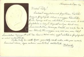 1941 Dél visszatért Horthy Miklós dombornyomású irredenta képeslap / irredenta Emb.