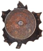 DN "PPTK" zománcozott jelvény, csavaros hátlappal T:2