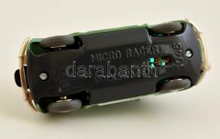 Schuco Micro Racer bogárhátú játékautó, kulccsal, eredeti dobozában, szép állapotban, 10×4×3 cm