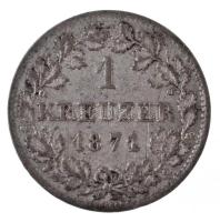 Német Államok / Bajorország 1871. 1kr Ag "II. Lajos" (0,81g) T:2
German States / Bavaria ...