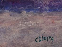 Czimra jelzéssel: Virágcsendélet. Olaj, karton, üvegezett keretben, 70×50 cm