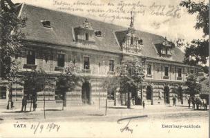 1904 Tata, Hotel Esterházy szálloda. Nobel Adolf kiadása (felületi sérülés / surface damage)