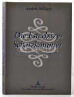 Szilágyi András: Die Esterházy-Schatzkammer. Übersetzt von Katalin von Reviczky. Frankfurt am Main, 1999, Peter Lang. Német nyelven. Kiadói egészvászon-kötés, kiadói papír védőborítóban