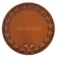 Iván István (1905-1968) 1970. "Városligeti Vajdahunyadvár" Br emlékérem (70mm) T:1- ph