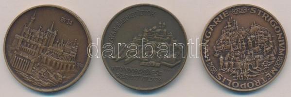 Vegyes: 3db-os MÉE emlékérem tétel, benne 	
Csúcs Ferenc (1905-1999) 1974. "MÉE Budapest - Mát...