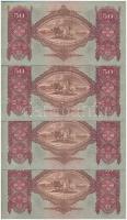 1932. 50P (4x) sorszámkövetők T:I