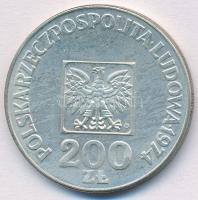 Lengyelország 1974. 200Zl Ag "A Lengyel Népköztársaság 30. évfordulója" T:1-
Poland 1974....