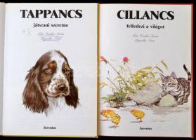 Csukás István 2 mesekönyve: 
Tappancs játszani szeretne. Cillancs felfedezi a világot. Bp., 1989, J...