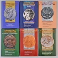 Wayne G. Sayles: Anicent Coin Collecting I-VI (6xklf). Krause Publications, Iola (Wisconsin), 1998-2007. Használt, jó állapotban