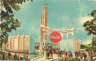 10 db modern amerikai és kanadai városképes lap a nemzetközi vásárról / 10 modern American and Canadian town-view postcards of the World Fairs (New York Worlds Fair 1964-65, Montreal Expo 67)