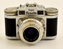 1956 Braun Super Paxette távmérős kisfilmes fényképezőgép, Steinhel München Cassarit 50mm f/2.8 obje...