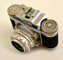 1956 Braun Super Paxette távmérős kisfilmes fényképezőgép, Steinhel München Cassarit 50mm f/2.8 obje...