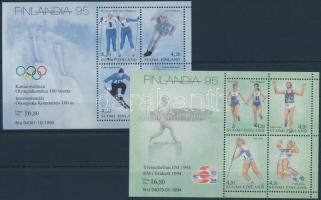 Finlandia bélyegkiíálltás blokksor, Finlandia stamp exhibition blockset