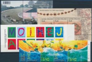 1996-1999 2 klf bélyegfüzet + 2 klf blokk, 1996-1999 2 stamp-booklets + 2 blocks