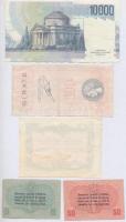 Olaszország / Velence / Osztrák-magyar megszállás 1918. 5c + 50c + 1984. 10.000L + 1977. 100L "...