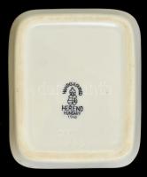 1940 Debrecen címerével díszített Herendi porcelán tálka, Kézzel festett, egy apró lepattanással 7x8...
