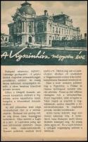 [Hunyady Sándor]: A Vígszínház negyven éve. [Bp., 1936,Athenaeum-ny.], 68 p. Átkötött papírkötésben.