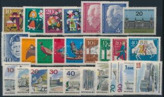 1964-1965 4 klf sor + 13 klf önálló érték, 1964-1965 4 sets + 13 stamps