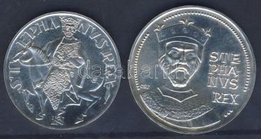 1972. 50Ft Ag + 100Ft Ag "Szt. István" pár T:BU