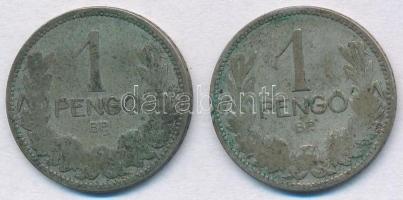 1926. 1P Ag (2x) T:3