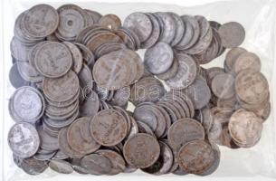 Vegyes magyar alumínium érmék ~330g súlyban T:vegyes