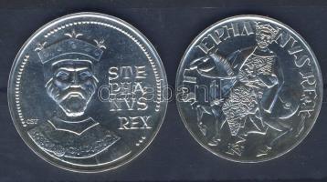 1972. 50Ft Ag + 100Ft Ag "Szt. István" pár T:BU