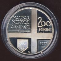 1977. 200Ft Ag "Rippl-Rónai" T:PP Csak 5000db!